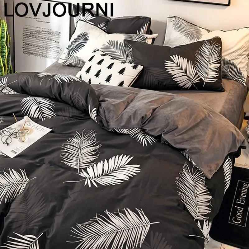 Casal Colcha Y Conjuntos Edredon Matrimonio Cobertor Nordico Ropa De Cama постельное белье хлопок простыня и