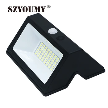 

SZYOUMY LED Solar Wall Lamp SMD 5730 Super Bright 48 LEDs Solar Garden 20W Saolar Light
