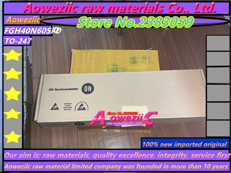 Электрический сварочный аппарат Aoweziic FGH40N60SFD FGH40N60 TO 247 импортированный из