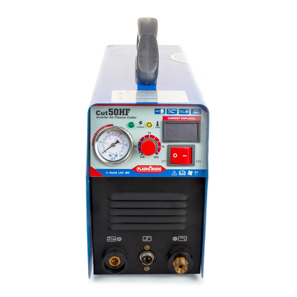 Cortador de Plasma de alta frecuencia 10-50A, 110/220v Kit de consumibles de corte