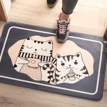 

Doormat entrance door Entrance Modern Cartoon Mat for Hallway Super Absorbent Kitchen Floor Washable Non-slip Mat for Bathroom