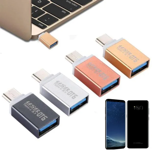 USB Мужской к USB 3,1 type-c OTG Женский адаптер данных для Samsung Galaxy S8/S8 плюс большинство устройств, которые используют type-c