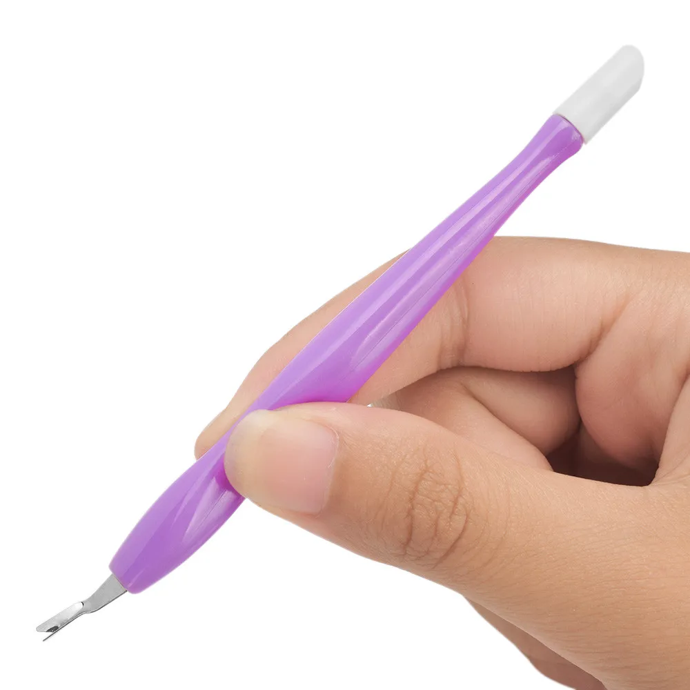 

1 Pc Nail Art Exfoliating Tools Cuticle Pusher Spoon Dead Skin Cuticle Pusher Push Spoon Remover Nail Art Manicure Pedicure Tool