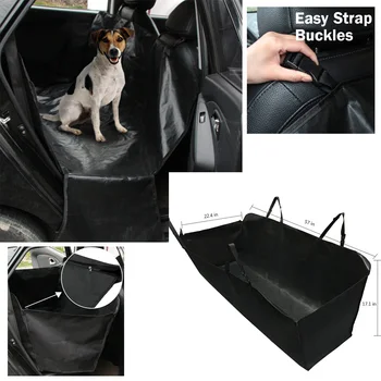 

New Car Pet Mat Puppy Safety Waterproof Mats Hammock Protector Rear Back Seat Pet Dog Car Seat Cover Dog Blanket Mat Pet Carrier