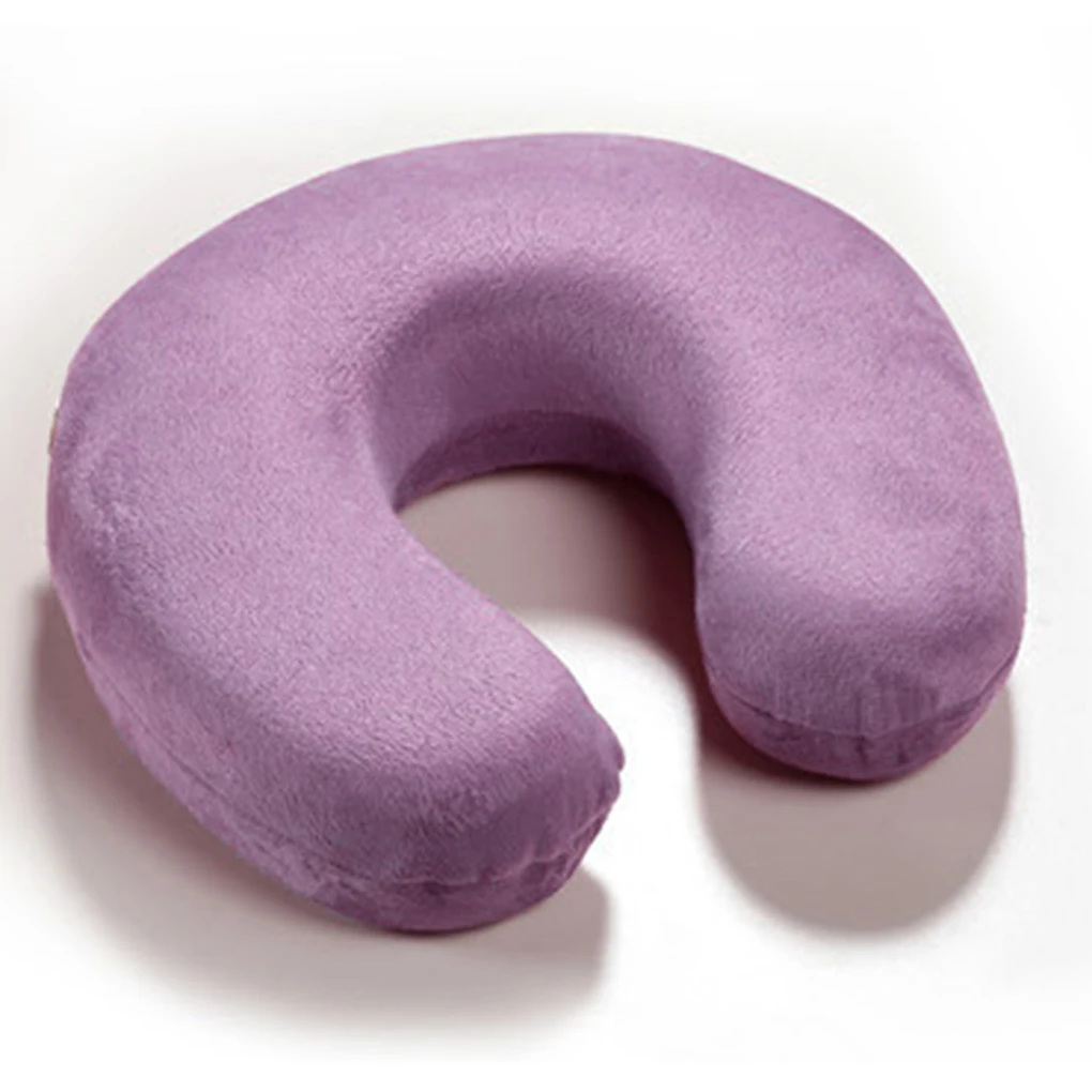 1 шт. Memory Foam подушка с защитой для шеи отдыха головы шеи u-образный мягкая дорожная подушка 28*28*11 см - Цвет: No.10