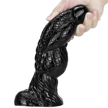 Alien animal dildo butt plug PVC huge penis with suction cup anal massager flirting sex products female male sex toys 3
