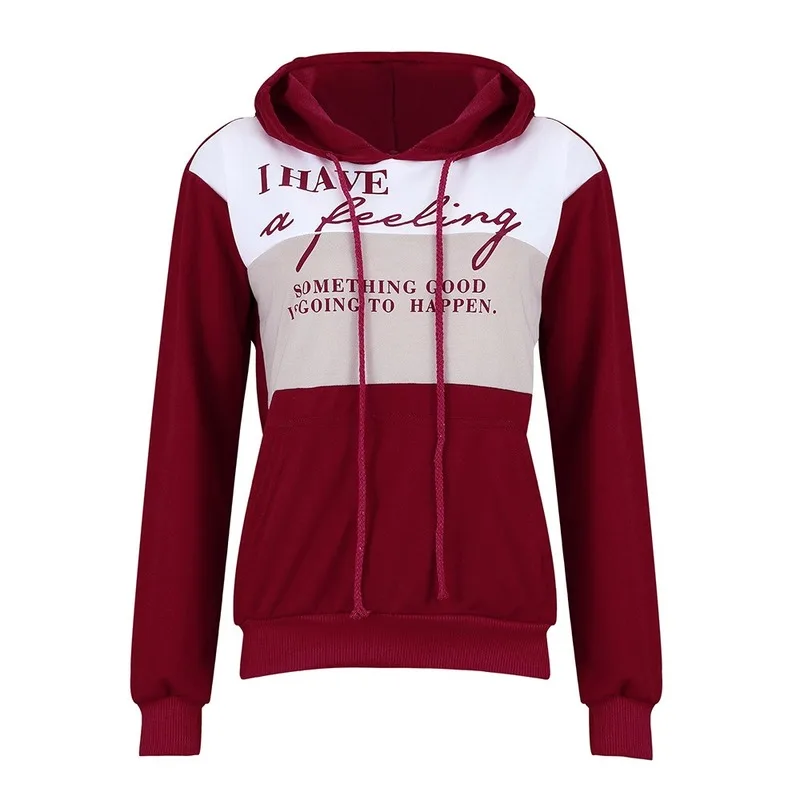 GV885 Red Модные повседневные осенние новые женские толстовки с капюшоном для офиса с буквенным принтом и лентой 5XL размера плюс свитшоты с капюшоном GV784 - Цвет: GV885 Red