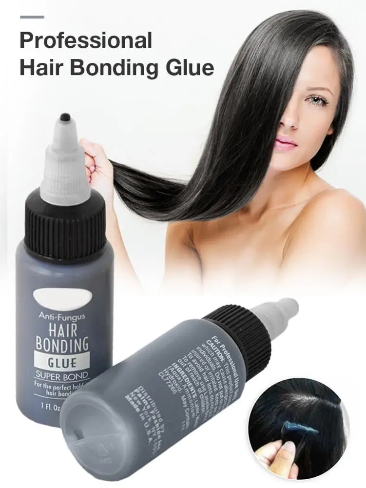 30ml Toupee Tool Liquid Adhesive False Eyelashes Wig Glue Easy Apply Salon Hair Extension Waterproof Professional Invisible Bond eyelash glue
