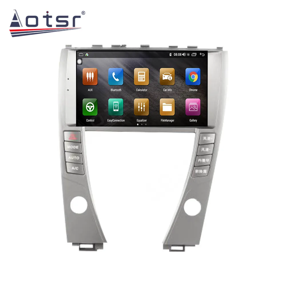 6G+128G For LEXUS ES 2006-2012 Android10.0 Tesla Screen Car Multimedia Player GPS Navigation Auto Stereo Headunit Radio Carplay
