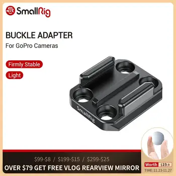 

SmallRig Buckle Adapter With Arca Quick Release Plate for GoPro Cameras Buckles Arca Plate For Tripod Shooting -2668