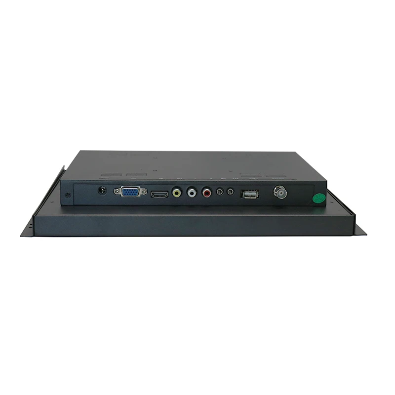 ZHIXIANDA 산업용 오픈 프레임 12 인치 4 선 저항 막 터치 스크린 모니터 1024*768 AV/BNC/VGA/HDMI/USB 인터페이스 포함