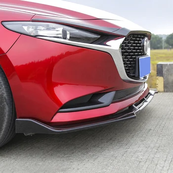 

ABS Chrome Front Fog Lamp Light Trim Strip Accessories For Mazda 3 Sedan 2020