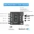 Bluetooth-совместимый 5.0 Аудио Усилитель Мощности Модуль 2.1 Канал AUX Вход Цифровой Аудио Усилитель Мощности Печатная Плата 50 Вт x 2+100 Вт
