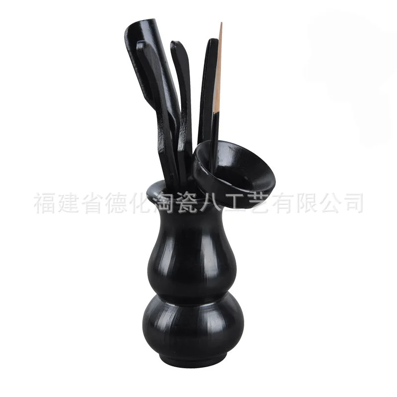 Напрямую от производителя мульти- чайная церемония Liujunzi стиль Ebony дверной каркас кунг-фу чайный сервиз аксессуары только для чайного искусства