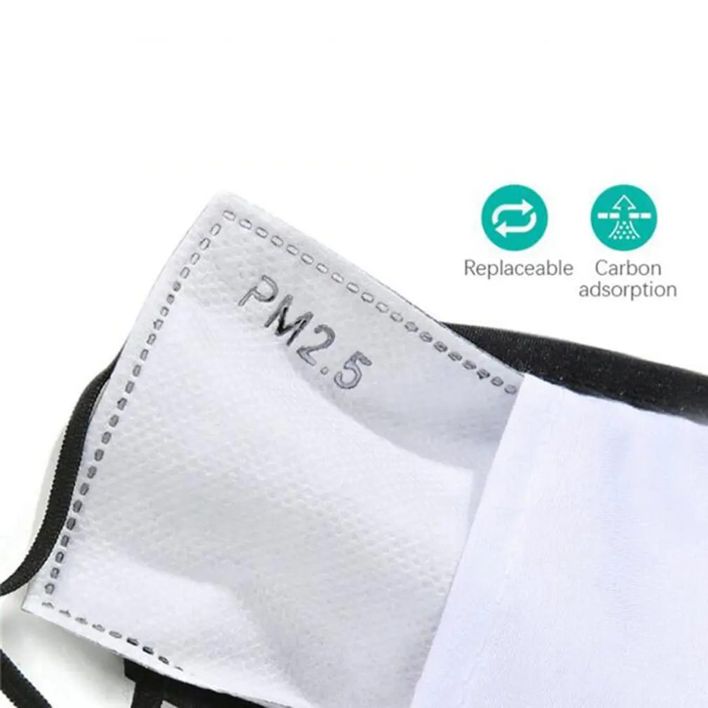 Anti-Fog Mouth Mask Filter 5 Layers Of Protective Meltblown Cloth Dust And Gas Control Activated Carbon Pm2.5 | Дом и сад