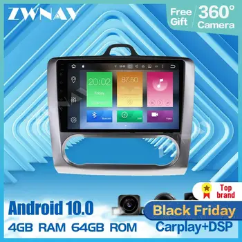 

360 Camera Android 10 Multimedia player Car For Ford Focus 2004-2009 2010 2011 radio audio stereo GPS Navi Screen head Auto unit