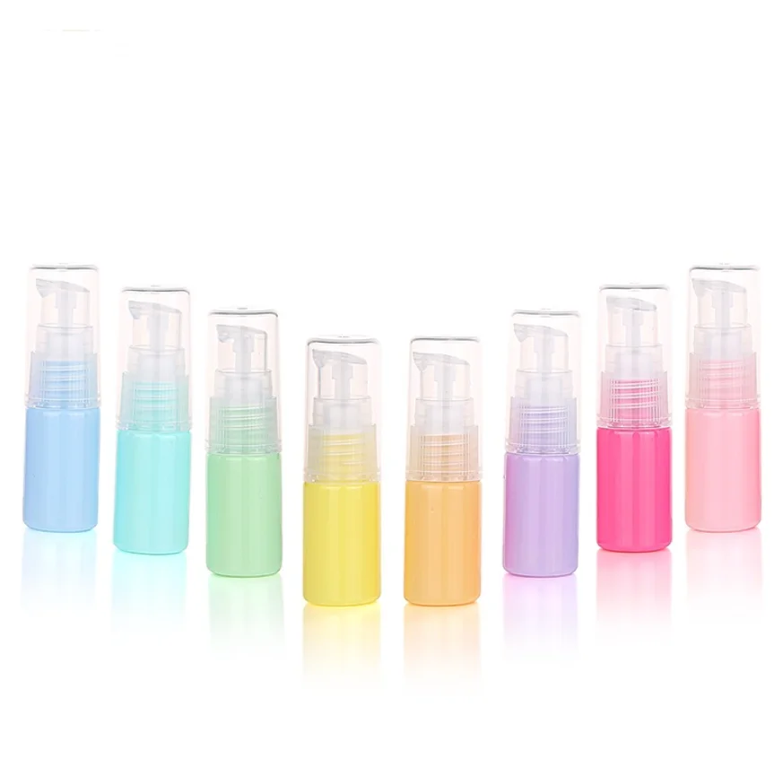 1pcs 10ml Portable Refillable Bottles Lotion Cream Treatment Pump Bottle with Cap Cosmetic For Travel | Красота и здоровье