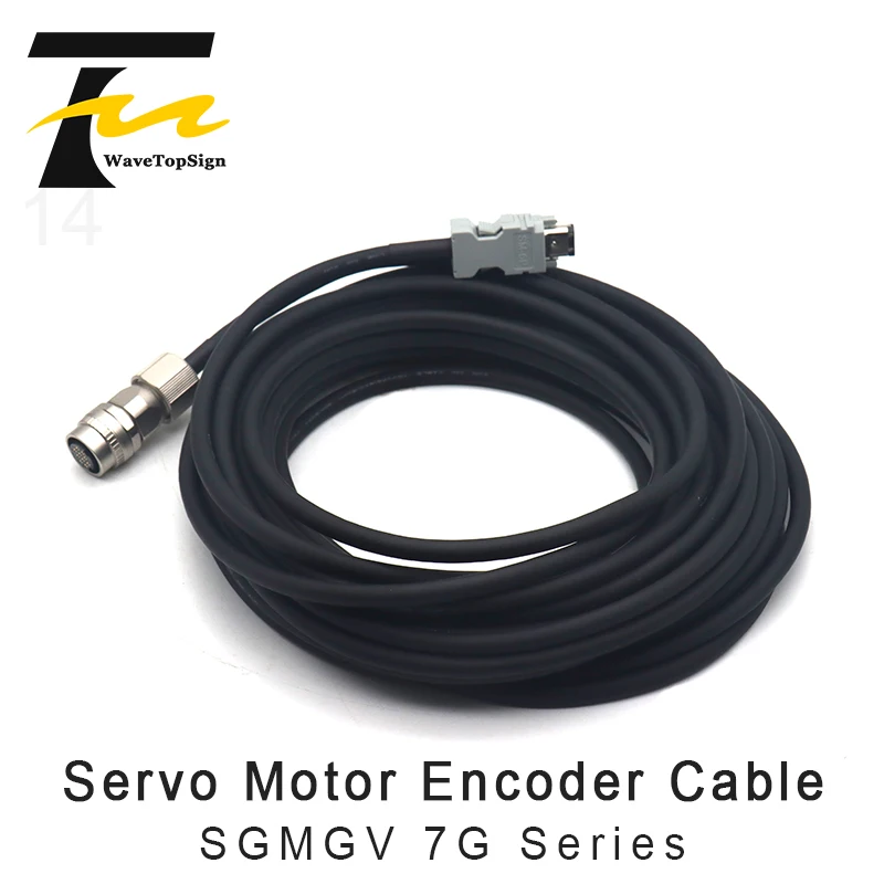 Cabo Servo do Codificador do Motor Jzsp-cvp0110-e 2m 3m 5m 8m 10m 12m 15m para a Série de Yaskawa Sgmgv 7g