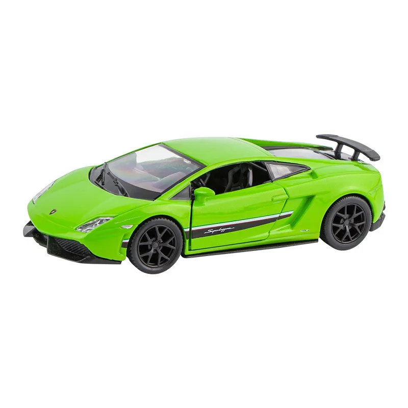 

1/36 Lamborgihni Gallardo Metal Vehicle Diecast Pull Back Cars Model Toys for Collection Xmas Gift Office Home Decoration