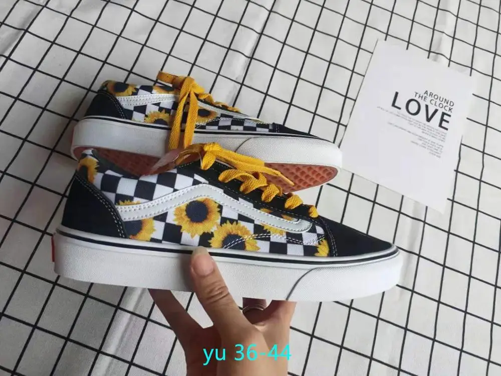 vans old skool sunflower