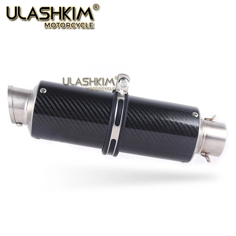 

51mm Akrapovic universal Exhaust motorcycle modified universal exhaust YZF600 CBR900 CB400 CBR125 CBR600 CBR1000 ER-6R ER-6N