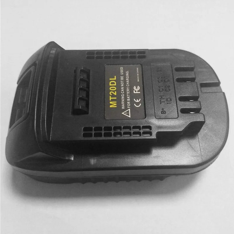 MT20DL MT20ML MT20MN Батарея адаптер для Makita 18V Bl1830 Bl1860 Bl1815 Li-Ion Батарея для Dewalt 18V 20V Dcb200 Li-Ion Батарея