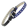 Luxury Rhinestone Rivets Cat Collar Leather Small Dog Collars  Puppy Neck Strap for Kitten Accessories Wholesale / Dropshipping 6