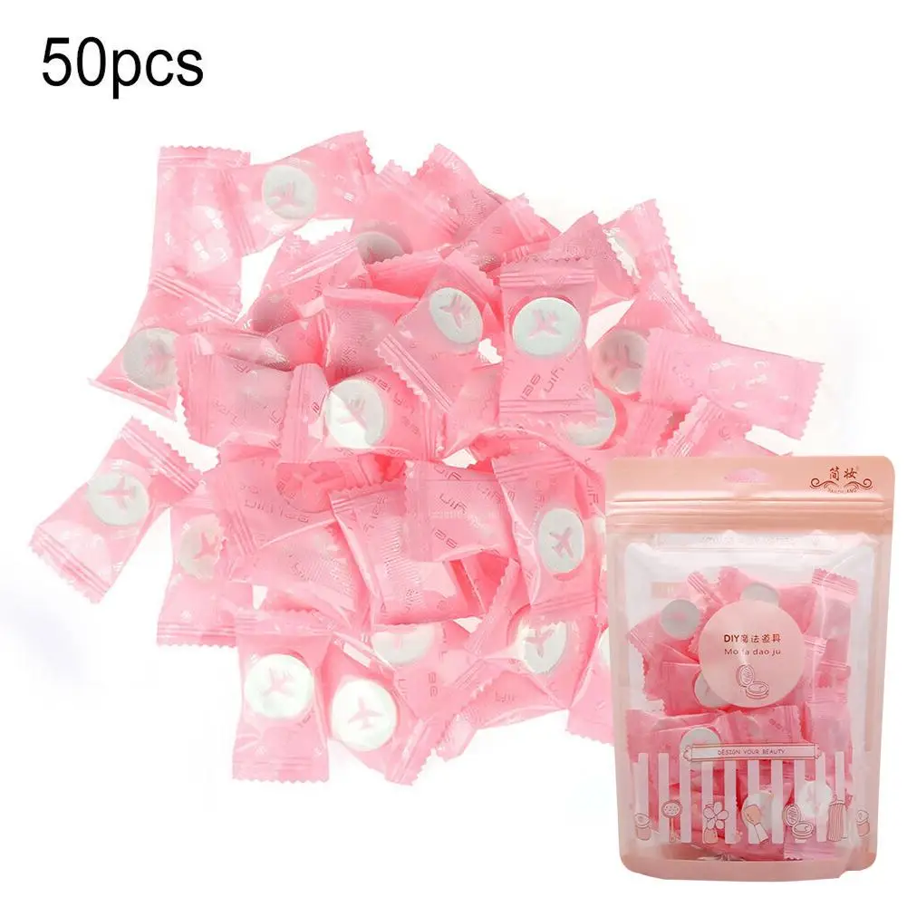 

50PCS/bag Compressed Towel Magic Wipe Disposable Towel Soft Cotton Expandable Just Add Water Travel Face Hand Towel Non-woven #