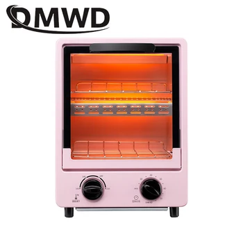 Mini Electric Oven Multifunction Timer Making Biscuits Bread Cake Pizza Cookies Baking Machine Toaster 12 Liter Barbecue Grill 4