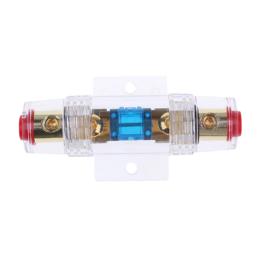60A Fuse-Holder Block 1PCS For Car Speaker Subwoofer Amplifier Clean