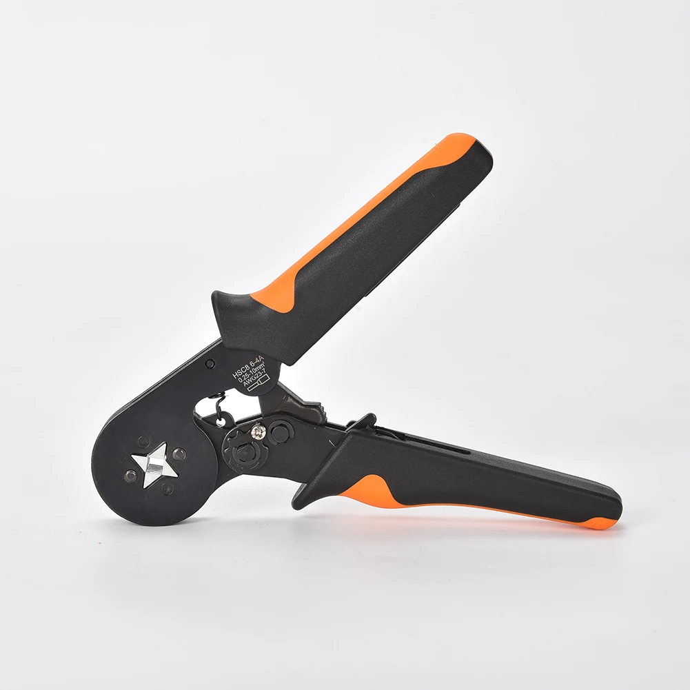 HSC8 6-4A ferrule Crimping Pliers 0.25-10MM² wire crimper tool Wire Stripper Hand Ferrule Crimp set Plier KIT With1200 Terminals 3