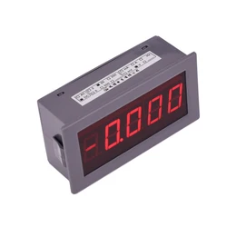 Voltmètre numérique de haute précision à affichage LED, 50V DC, moniteur de tension, positif, négatif 