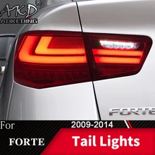 Задний фонарь для автомобиля Kia Forte 2009- Cerato светодиодный задний фонарь Противотуманные фары Дневные ходовые огни DRL тюнинг автомобильные аксессуары