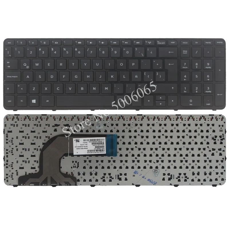 Новая детская одежда для hp pavilion 15 т 15-n 15-e 15-E000 15-N000 15-n100 15t-e000 15t-n100 15-e087sr Ла-клавиатура с каркасом для ноутбука 749658-161