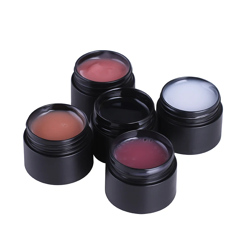 MSHARE 250g Clear Builder Nail Extension Gel Transparent Thick Low Burning For Nail Extension Camouflage UV Led 2