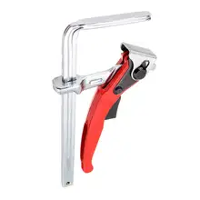 Guia rápido trilho braçadeira carpinteiro f braçadeira de aperto rápido para mft e guia ferroviário sistema mão ferramenta carpintaria diy 13.5x6.5cm