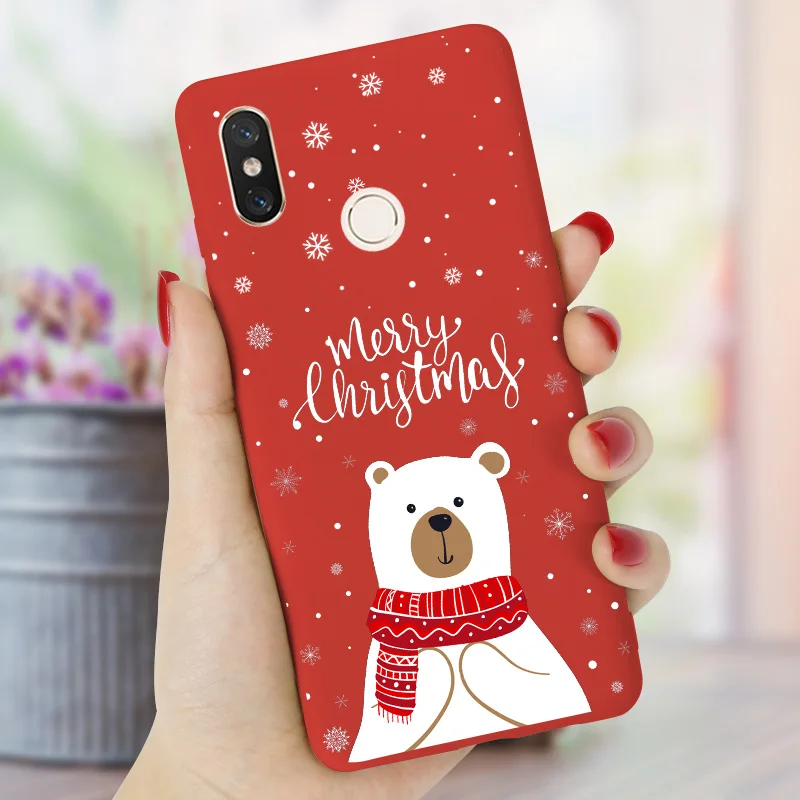 XSD12 Чехол для Xiao mi Red mi Note 8, 7, 6, 5, 8 T, конфетный чехол с изображением Санта-Клауса и лося для Red mi 5, 5 Plus, 6A, 6 Pro, 5A, 7, 7A, 8, 8A, K20, mi, 8 Lite, mi Max 3 - Цвет: XSD12