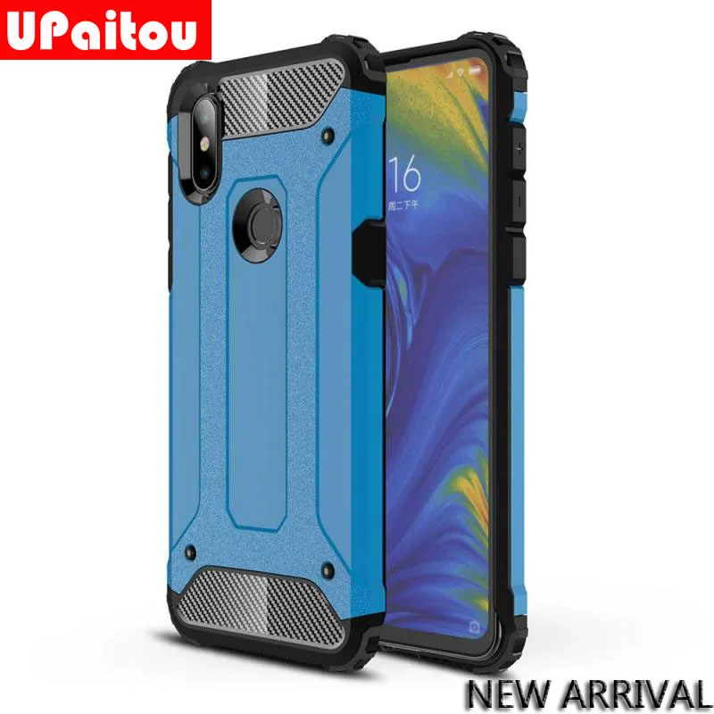 Прочный двухслойный бронированный чехол UPaitou для Xiaomi Mi Mix 3 2S Max 2 чехлы тяжелых