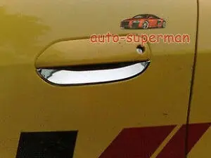 Хромированные дверные ручки чашки чаши для honda Fit Jazz 2009 2010 2011 2012