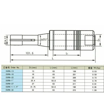 

Morse Arbor Tool Holder Metalworking Gage Collet R8 Shank End Mill Gear Milling Cutter 7/16-20 Drawbar