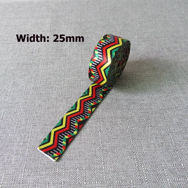 5Yards Width 25mm 38mm Webbing Yoga Belt Tape Strap Rope Dog Pet Collar Leash Harness Backpack Bag Garment Ribbons DIY Accessory gorgeous color 25mm