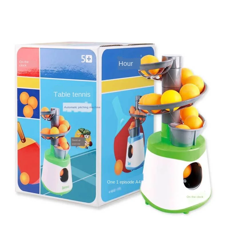 Устройство для обучения настольному теннису из ПЭ пластика портативное прочное
