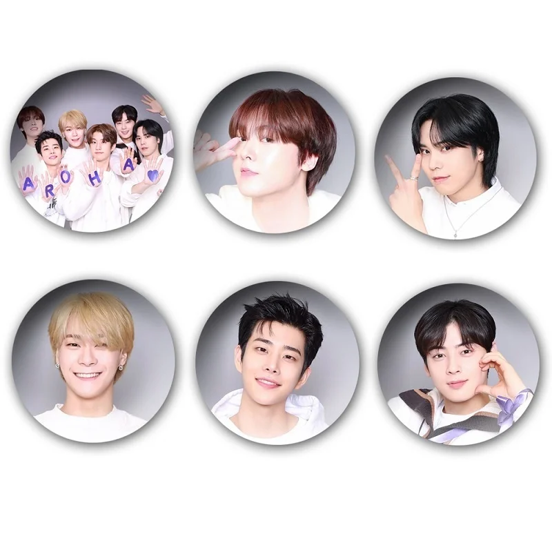 KPOP значок ко Дню Астро брошь AROHA ASTROHA Cha Eun Woo | Украшения и аксессуары