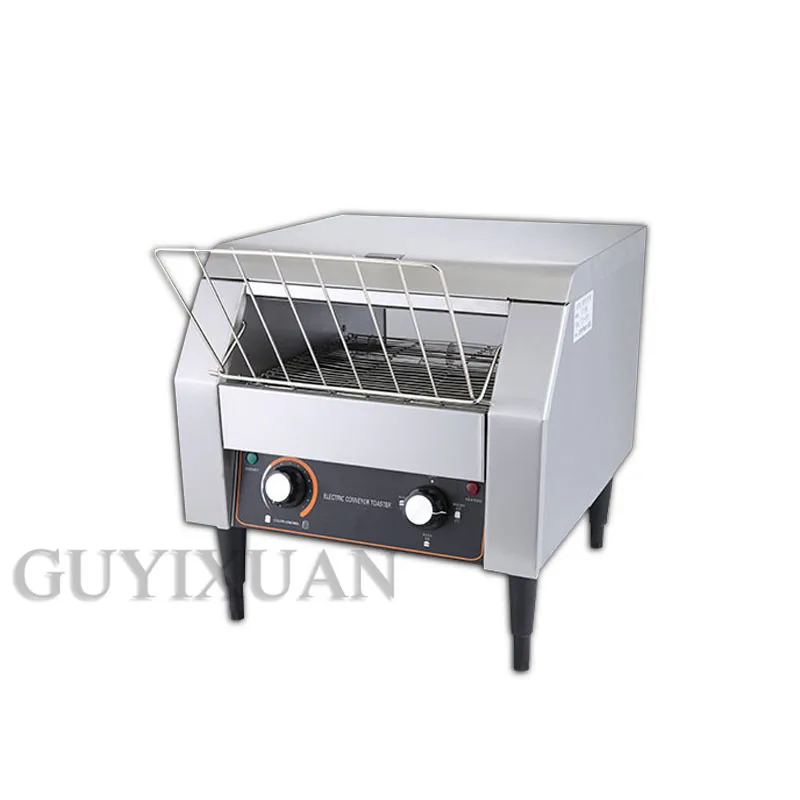 220V/2050W Fully automatic Tracked Toaster machine Commercial toaster Spit driver Breakfast machine Chain toaster