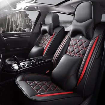 

Flash mat Universal Leather Car Seat Covers for DS DS3 DS4 DS4S DS5 DS6 auto seat covers accessories 5 seat