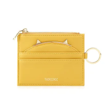 

Women's Coin Pocket wallets Korean fashion cat ears multi-card cute handbag multi-function zipper wallets
