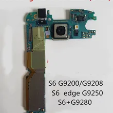 Подарок+ TOOLFull работает разблокирован для samsung S6 G9280 64 Гб материнская плата логическая материнская плата