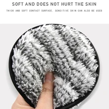 3 шт. моющаяся основа пудра слоеная ткань инструмент косметический многоразовый очищающий макияж для лица Удаляет двухсторонний круглый мягкий спонж