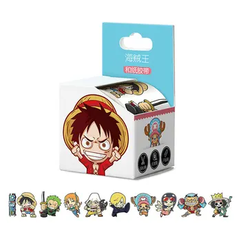 

4cm*5m New Arrived One Piece Luffy Anime Washi Tape Adhesive Tape DIY Book Sticker Label Masking Tape