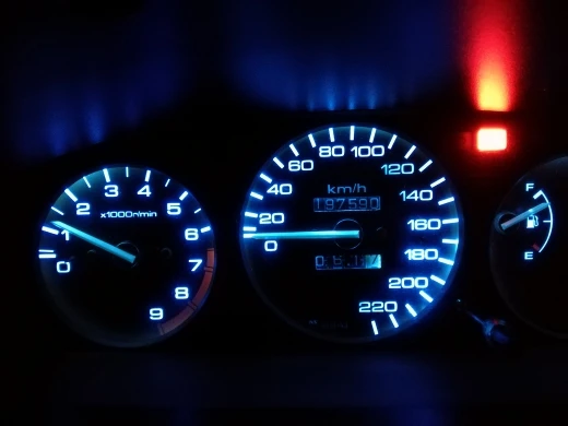 ice blue 8 шт 12V T5 Клин светодиодный свет Автомобильная приборная панель лампа набор для Mercedes R129 W140 W163 R107 W124 R170 W208 - Испускаемый цвет: ice blue